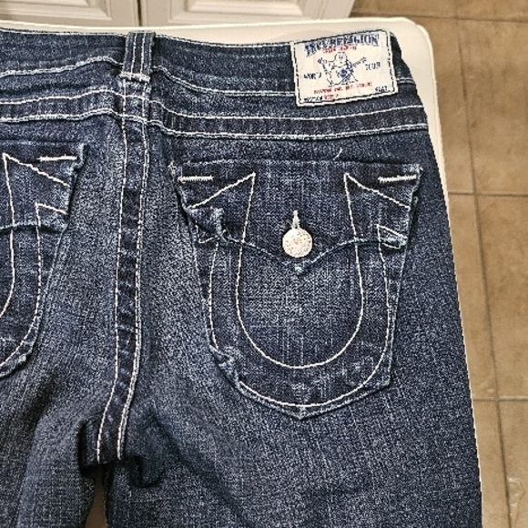 True Religion Women's Dark Blue Jeans - Picture 3 of 7